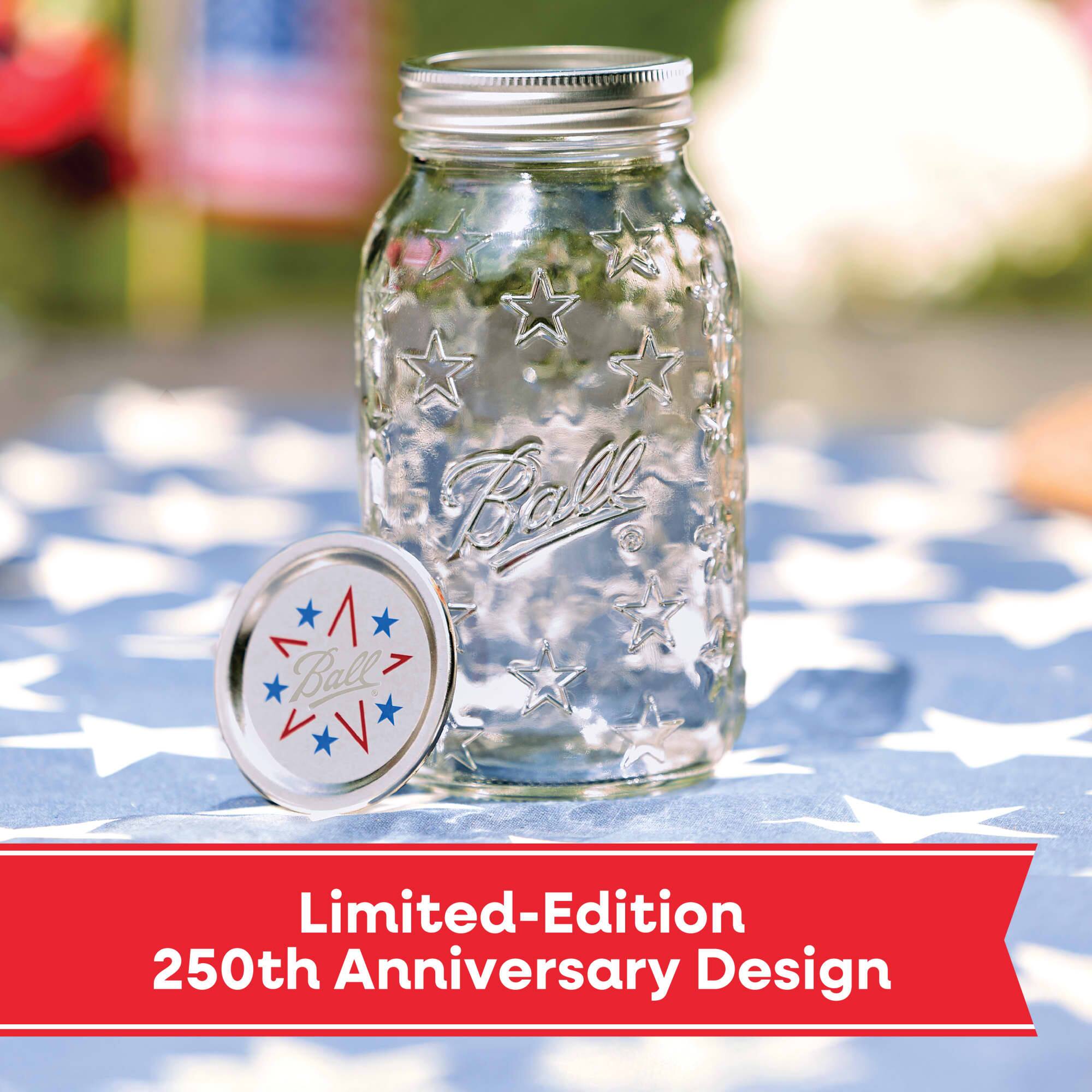Ball® 32oz. Regular Mouth Americana Jar, 4ct.
